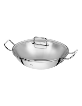 Sartén Wok con tapa Zwilling J.A. Henckels Ag Plus de acero inoxidable