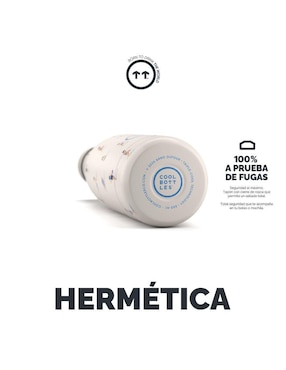 Termo Cool Bottles de acero inoxidable Ocean Breeze con tapa rosca 500 ml