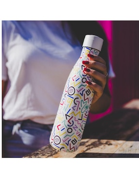 Termo Cool Bottles de acero inoxidable Allegra con tapa rosca 500 ml