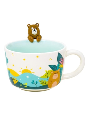 Vajilla infantil Ideen be kind bear de cerámica