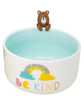 Vajilla infantil Ideen be kind bear de cerámica