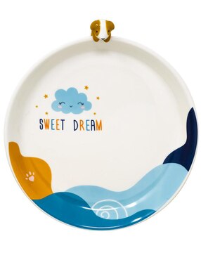 Vajilla infantil Ideen sweet dream blue de cerámica