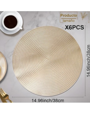 Set mantel individual redondo Xtellar