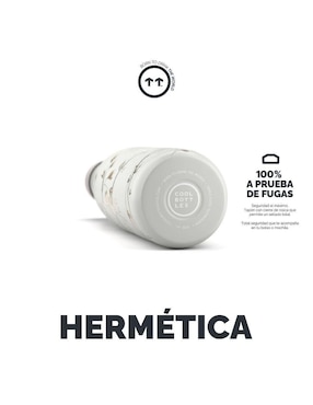 Termo Cool Bottles de acero inoxidable Paula Alenda - Hanging Friends con tapa rosca 500 ml