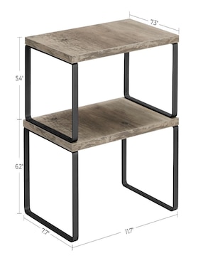 Estante de MDF y madera Songmics Home Bystro mkcs020x02