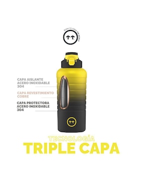 Termo Cool Bottles de acero inoxidable Sport Tokyo con tapa rosca 950 ml