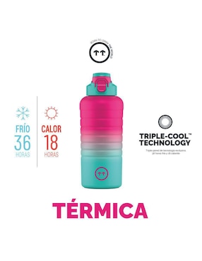 Termo Cool Bottles de acero inoxidable Sport Brisbane con tapa rosca 950 ml