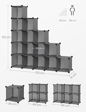 Caja organizadora Songmics Home