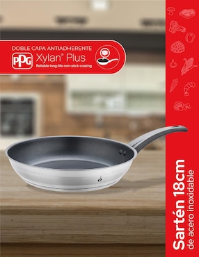 Sartén Cookit de acero inoxidable