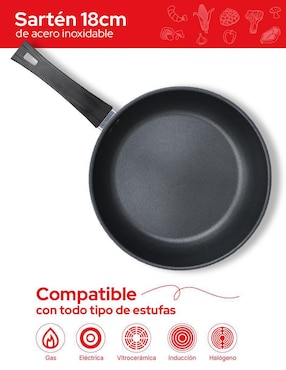 Sartén Cookit de acero inoxidable