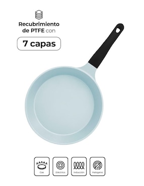 Sartén Queen Sense LACENA COLORS de aluminio fundido