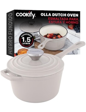 Olla Cookify hierro fundido 1.5 lts