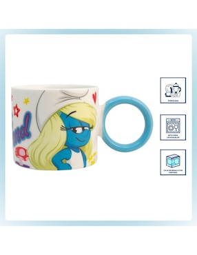 Set de tazas de colección Fun Kids Pitufos 2 piezas