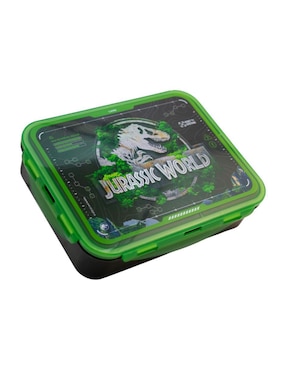 Contenedor p/sandwich Fun Kids universal Jurassic World de plástico
