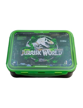 Contenedor p/sandwich Fun Kids universal Jurassic World de plástico