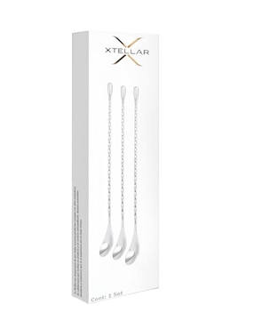 Agitador de bebidas Xtellar de acero inoxidable