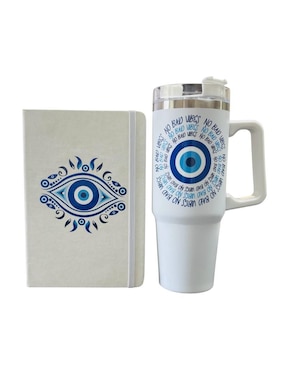 Set termo Eichh de acero inoxidable con tapa rosca