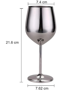 Set de copas para vino Happy Ware 2 piezas