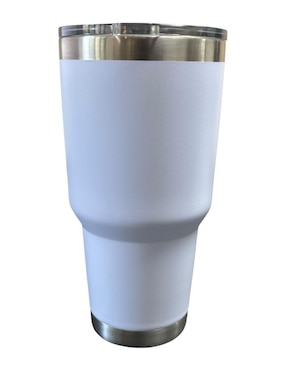 Termo Eichh de acero inoxidable Walking dad con tapa push pull 887 ml