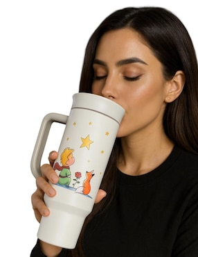 Termo Eichh de acero inoxidable El Principito con tapa rosca 1.2 L