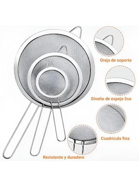 Set coladores Xtellar