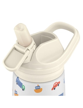 Botella de agua Cool Bottles de acero inoxidable con tapa a prueba de derrame 350 ml