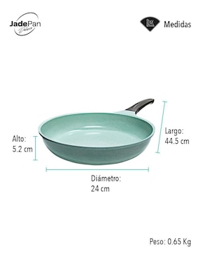 Sartén Jadepan Deluxe de hierro fundido