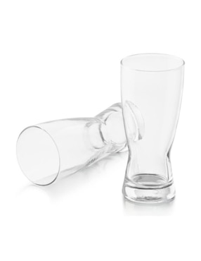Set de vasos para cerveza StovMex Bravo de vidrio con 6 piezas