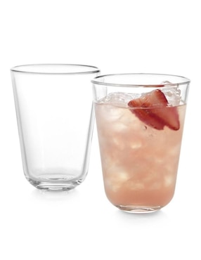 Set de vasos para agua Stovmex Calypso de vidrio con 6 piezas