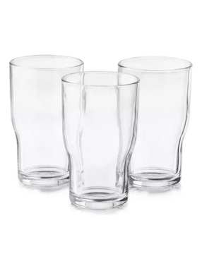 Set de vasos para cerveza Stovmex Munich de vidrio con 6 piezas