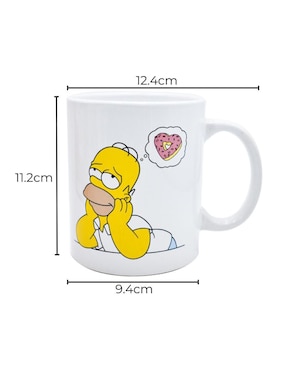 Taza clásica Fun Kids Homero Los Simpson