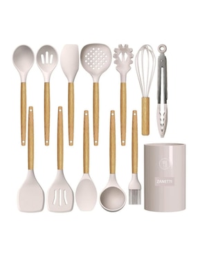 Set de sartenes Zanetti de aluminio fundido 14 piezas