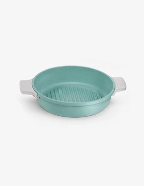 Batería de cocina Jade Cook Jade pop edge de aluminio anodizado antiadherente cerámica 10 piezas