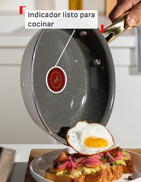 Batería de cocina T-Fal de cerámica 13 piezas
