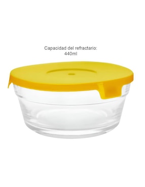 Set de contenedor para refrigerador Xtellar de vidrio 5 piezas