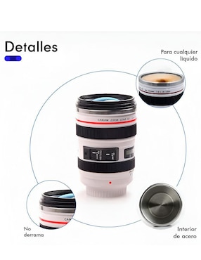 Termo Xtellar de acero inoxidable con tapa rosca 350 ml