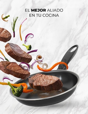 Set de sartenes Queen Sense LOVE COOK de aluminio anodizado 3 piezas