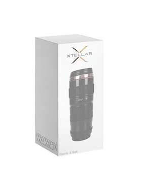 Termo Xtellar de acero inoxidable con tapa rosca 440 ml