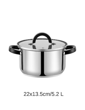 Batería de cocina Haus Roland de acero inoxidable antiadherente combinado 4 piezas