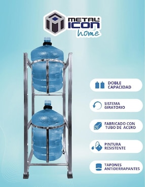 Dispensador de agua manual Metalicon Home