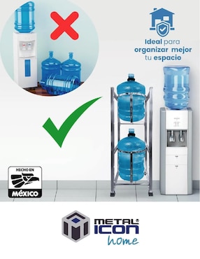 Dispensador de agua manual Metalicon Home