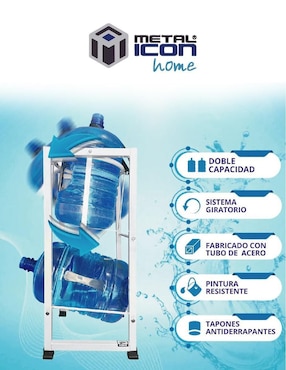 Dispensador de agua manual Metalicon Home