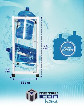 Dispensador de agua manual Metalicon Home