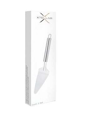 Levantador de pastel Xtellar Lisa acero inoxidable