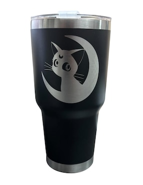 Termo Macarena Brand de acero inoxidable Sailoor Moon con tapa push pull 887 ml
