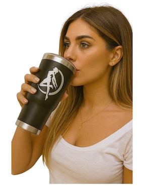 Termo Macarena Brand de acero inoxidable Sailoor Moon con tapa push pull 887 ml