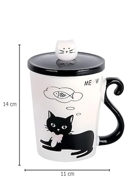 Taza clásica Happy Ware 3 piezas