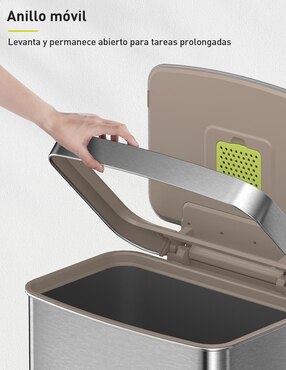 Bote de basura Eko hudson de acero
