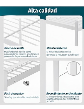 Estante de metal xtellar xtllar6977