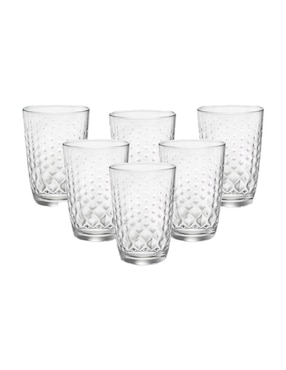 Set de vasos highball Bormioli Rocco long drink glit de cristal con 6 piezas